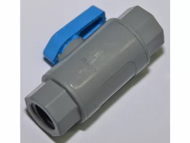 .25"Fptxftp Pw Smc 2-Way Ball Valve